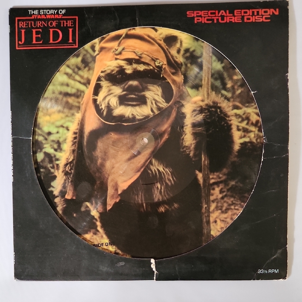 Bundle - Return of the Jedi Star Wars Picture Disc Vinyl & Magazine